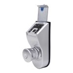 ELOCK PREMIUMמנעול חכם המשלב טביעת אצבע, קוד אישי, צ׳יפ קירבה ומפתח